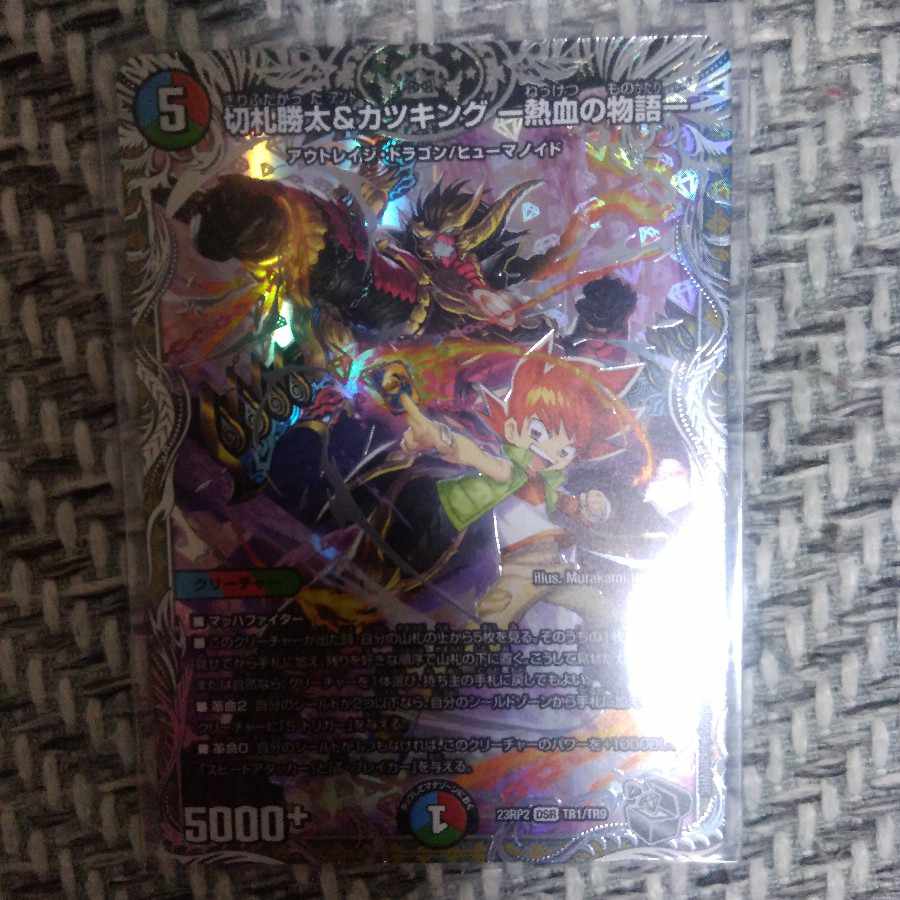 切札勝太&カツキング -熱血の物語-(銀トレジャー) DSR TR1/TR9