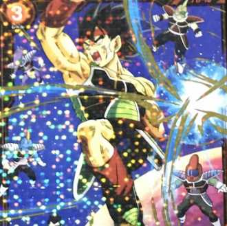 ドラゴンボール ICカードダス 1弾 SR 決心の覚悟 バーダック