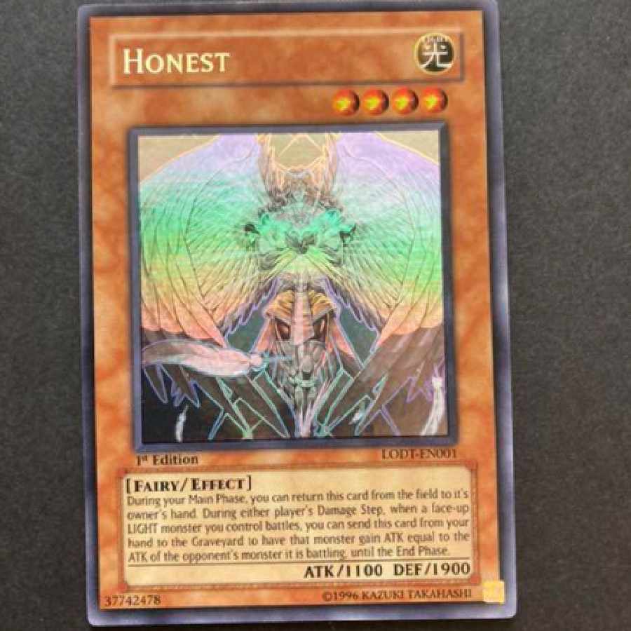 遊戯王 オネスト ゴーストレア LODT-EN001 1st 英語版 遊戯王OCG 