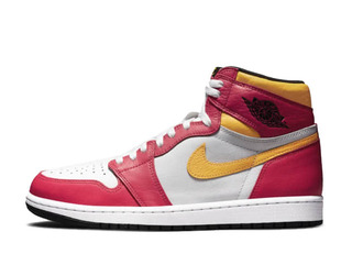 Nike Air Jordan 1 Retro High Og "Light Fusion Red" Light Fusion Red/HoWight Laser Orange Black 28.5cm