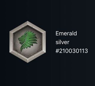 エメラルドシルバー