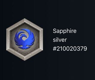 サファイアシルバー