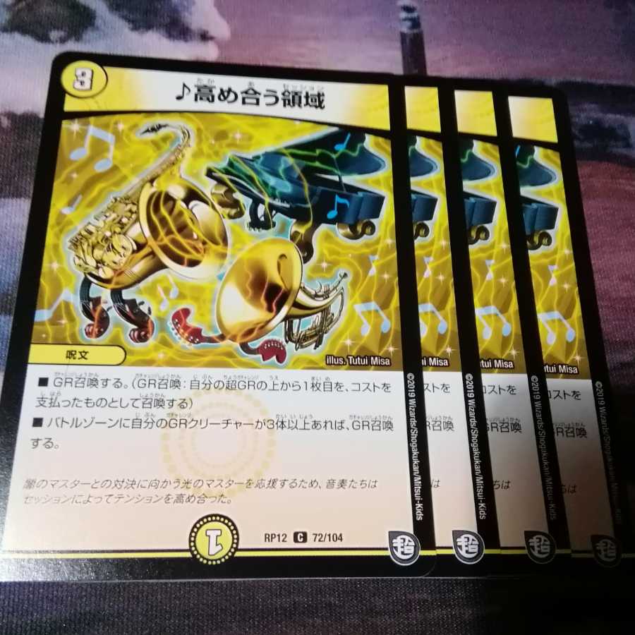 高め合う領域 4枚 アカマル