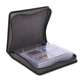 God of Toys] Exhibition File: Card file for PSA loader, holds 4 1P cards, 24 cards total (with zipper, PSA)