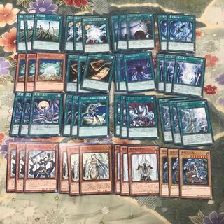 遊戯王★未完成デッキパーツ 青眼の白龍 ブルーアイズ 58枚セット★