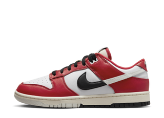 Nike Dunk Low Retro PRM "Chicago Split" Red/White/Black 27cm