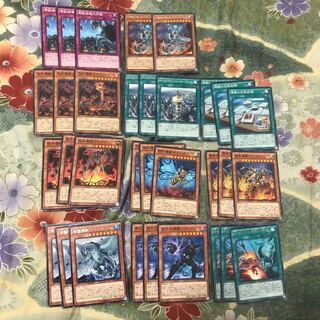 遊戯王★未完成デッキパーツ 壊獣 32枚セット★妨げられた壊獣の眠り等