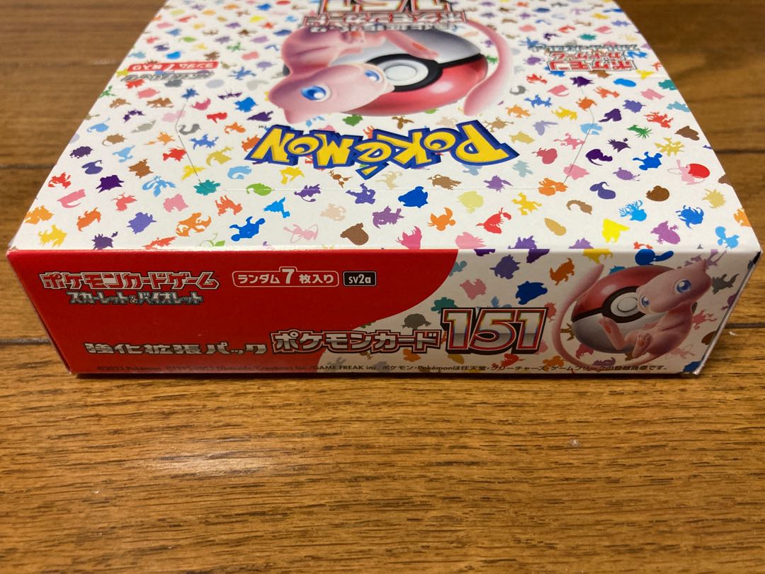 Enhanced Expansion Pack "Pokémon Card 151 (Ichigoichi)" Unopened Box PK-430 1BOX