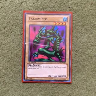 遊戯王　タクリミノス　英スーパー