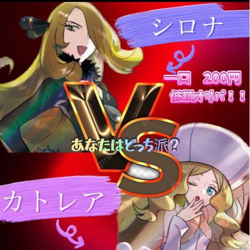 【さな様専用】シロナ＆カトレア　60口