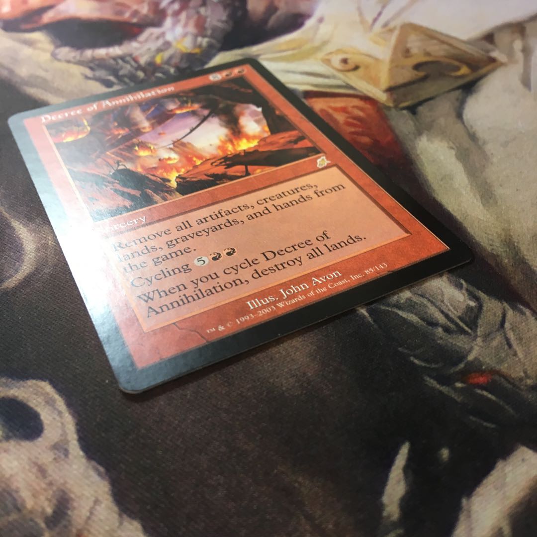 Decree of Annihilation English