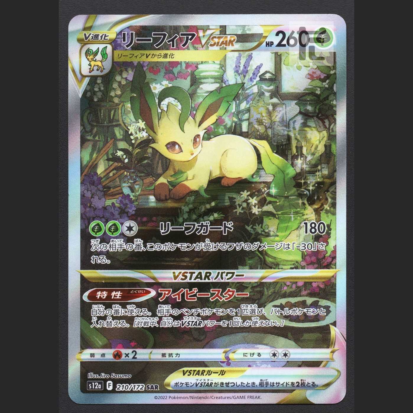 リーフィアVSTAR【エクセ】SAR/管理:MP6879