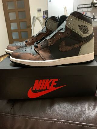 Unused NIKE Nike AIR JORDAN 1 HIGH 555088 033 29cm