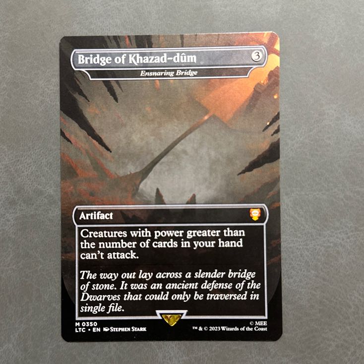 ガザド=ドゥームの橋/Bridge of Khazad-dûm 英語 ボーダーレス LTC