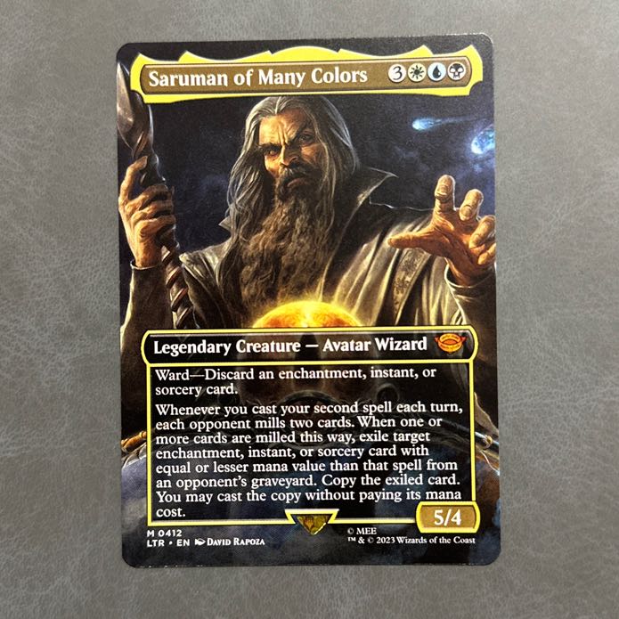 多彩なるサルマン/Saruman of Many Colors 英語 ボーダーレス LTR-BF