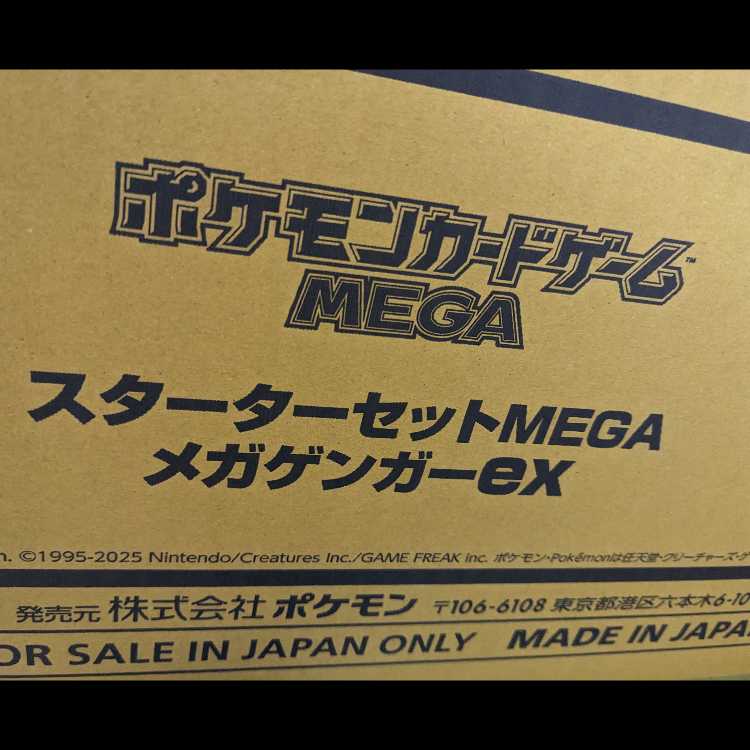 希少 在庫ラスト カートン発送 スターターセットMEGA メガゲンガーex 24box 未開封BOX 24BOX