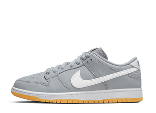 Nike SB Dunk Low Orange Label "Grey Gum" Wolf Grey/White/Gum 27.5cm