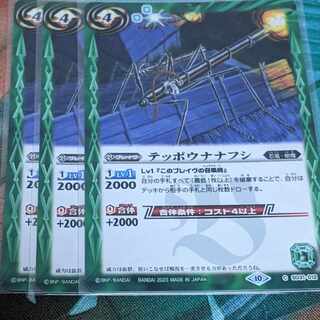 テッポウナナフシ 1枚