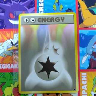 Pokémon card, 2 colorless Energies, old back