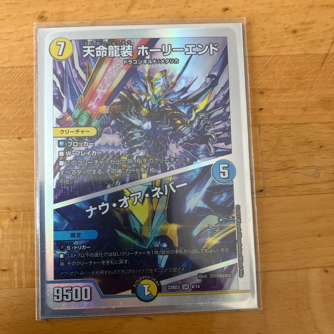 Tenmei Ryuzo Holy End/Now or Never SR S1/S12