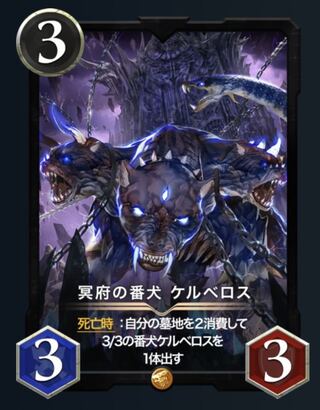 Watchdog Cerberus of the Underworld