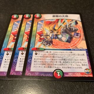 蒼龍の大地　3枚