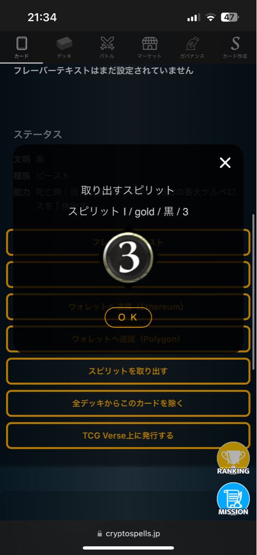 黒3コススピリット