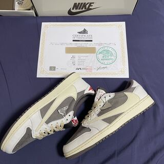 Travis Scott x Nike Air Jordan 1 Low "Reverse Mocha" 27cm