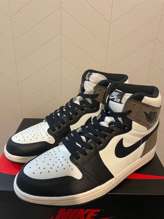 Nike Air Jordan 1 Retro High Og "Mocha" Sail/Dark Mocha Black Black 27cm