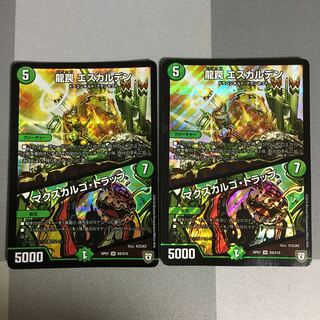 龍罠エスカルデン 2枚 マクスカルゴトラップ