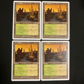 【7ED】低木林地  4枚セット　レア 412/449