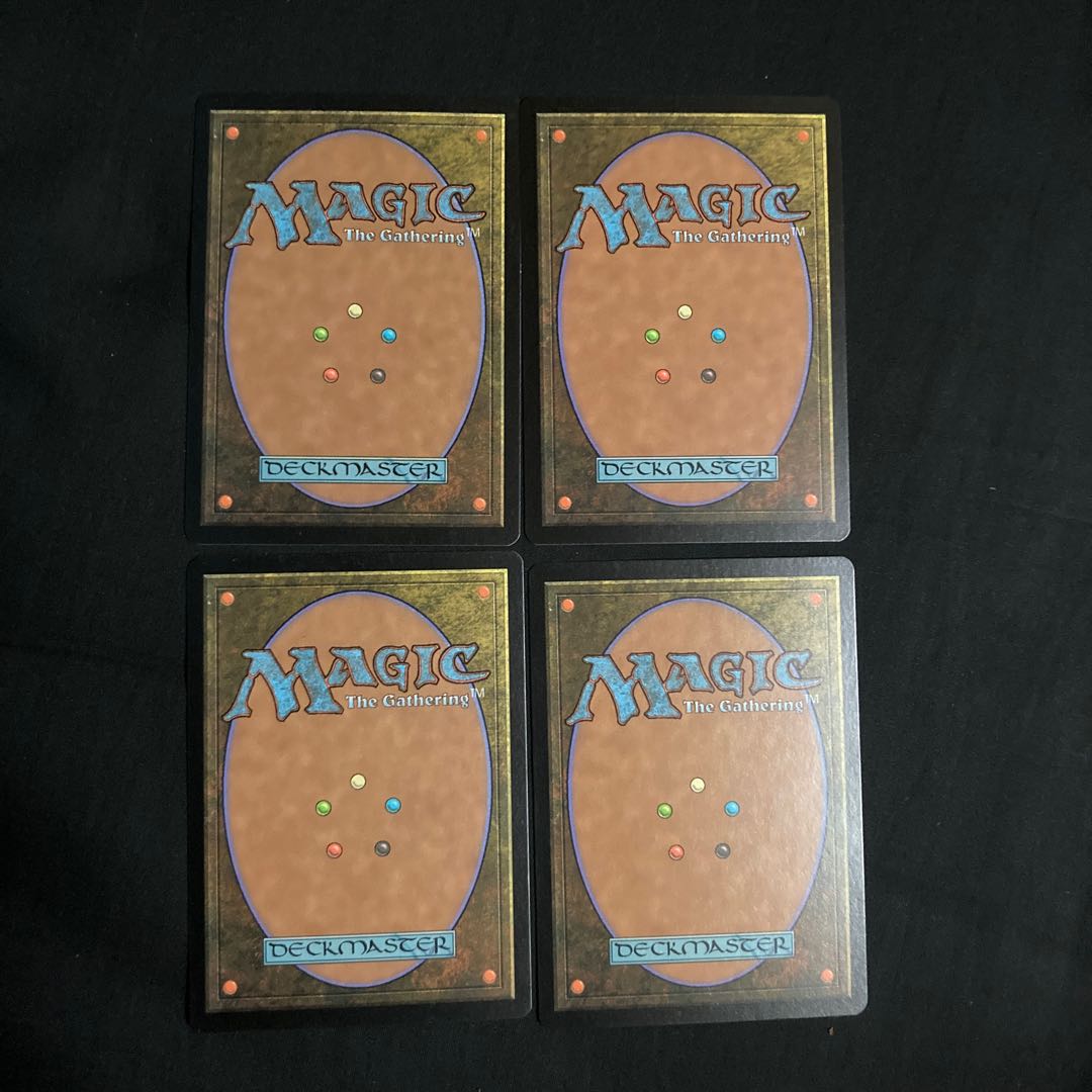 【7ED】アダーカー荒原  4枚セット　レア 377/281