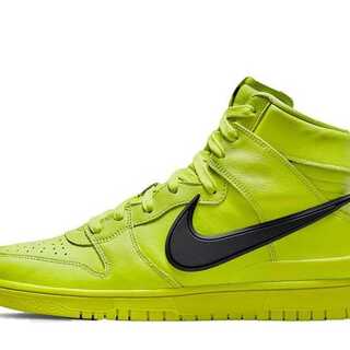 Ambush x Nike Dunk High "Flash Lime" 30cm