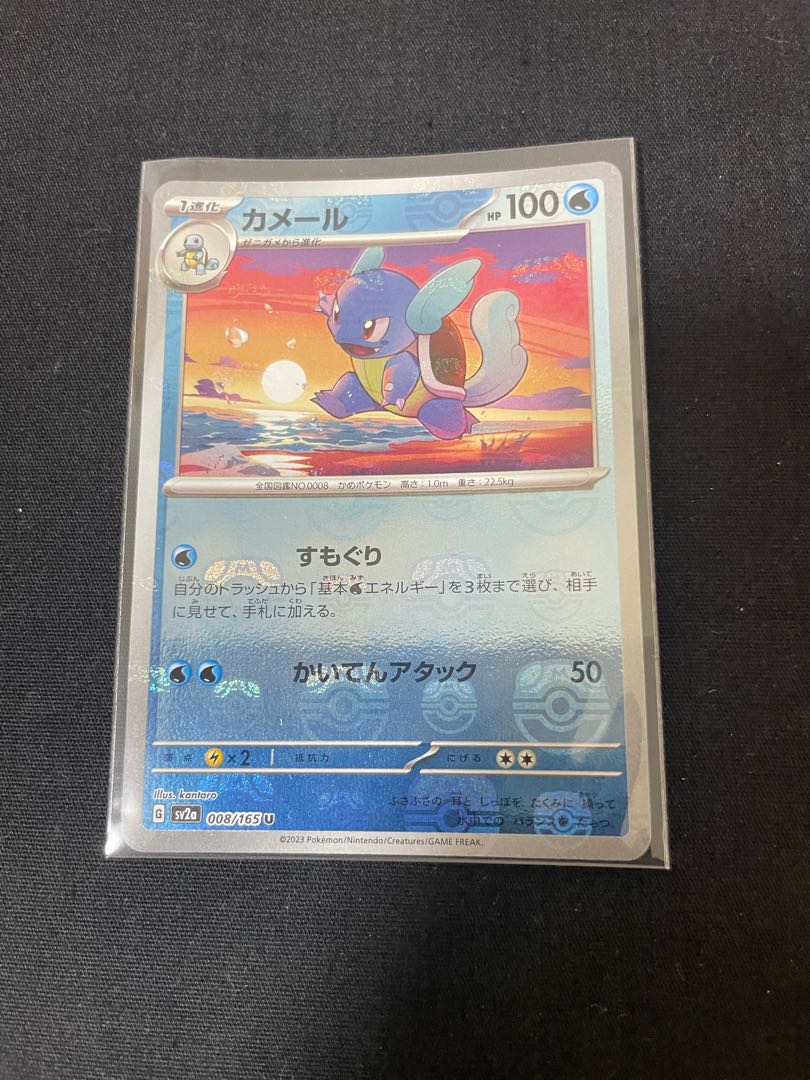 Wartortle (Master Ball pattern/mirror) U 008/165