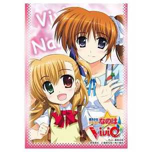 カードスリーブ ヴァイスシュヴァルツ 魔法少女リリカルなのは 100枚 スリーブ 魔法少女リリカルなのはViVid「ヴィヴィオ&なのは」60枚入の