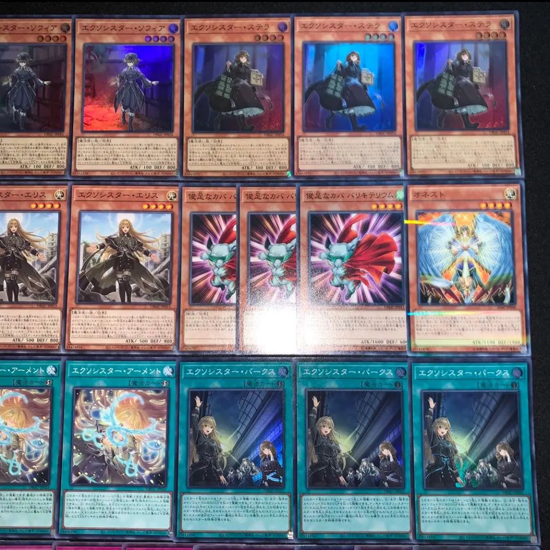 Yu-Gi-Oh Exorcist 40 decks EX 15 cards