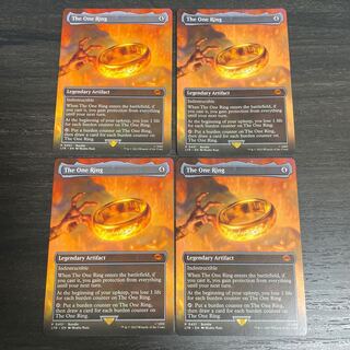 The One Ring 4 copies in English