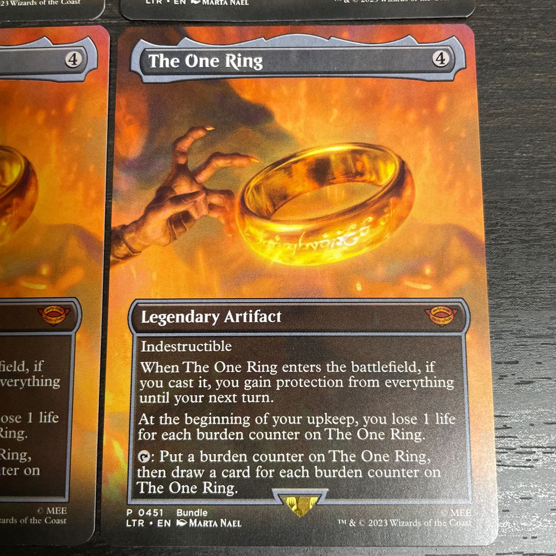 The One Ring 4 copies in English