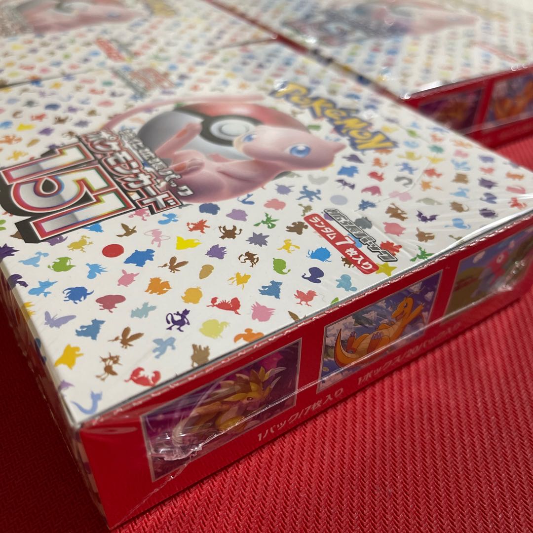 ポケモンカード 151 3BOX ポケモンカード151 シュリンク付き 3box