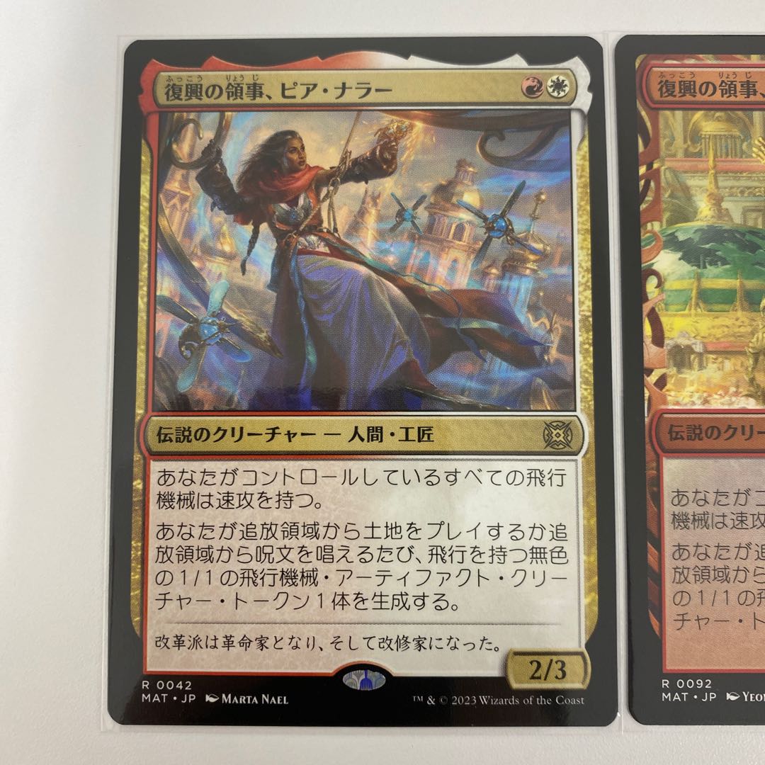 Consul of Reconstruction, Pia Nalaar [set of 2 different paintings].