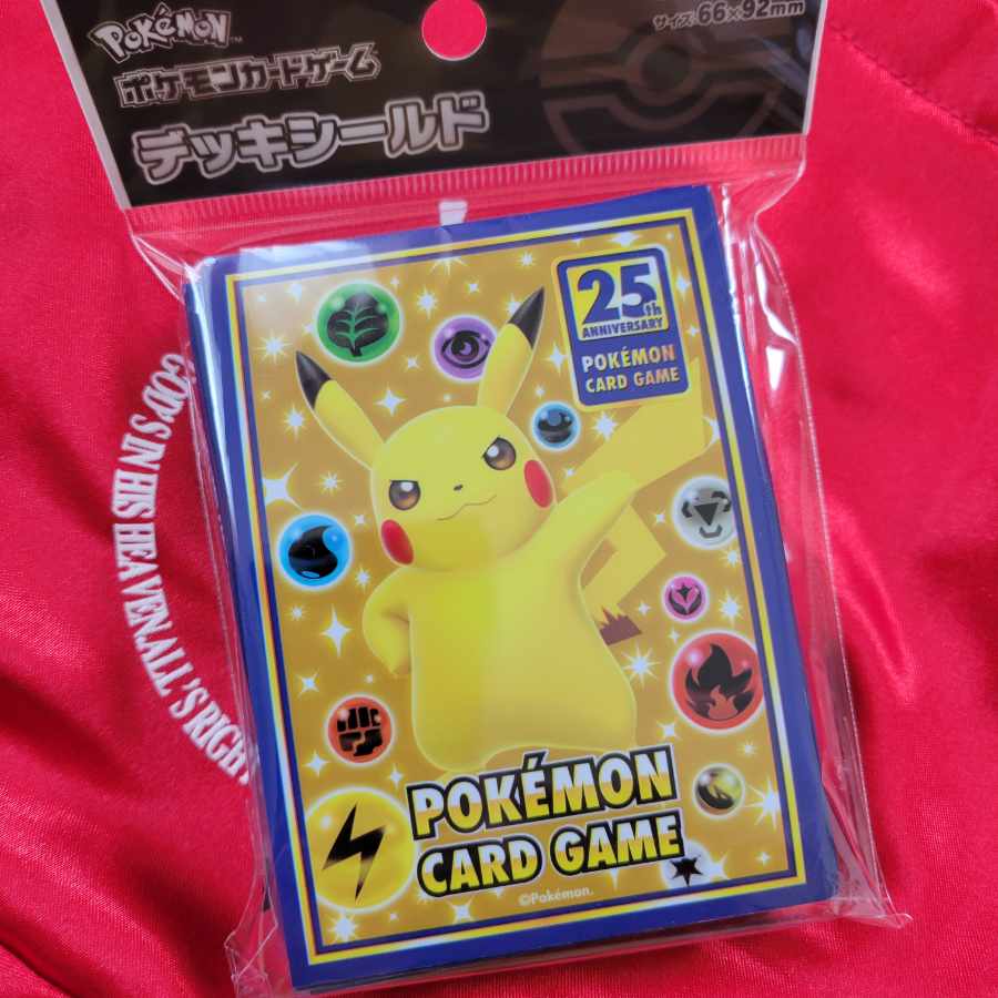 Unopened] 25th Pikachu Deck Shield