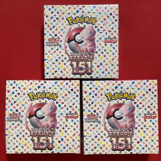 Pokémon Cards 151 3BOX Integrity new with shrink