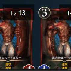 2枚セット　真月のルー・ガルー