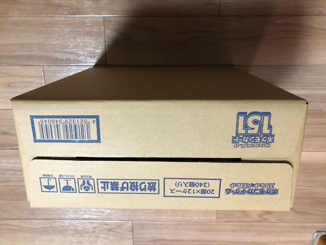 ポケモンカード151 未開封カートン