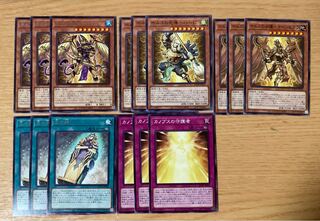 ホルスの祝福-ドゥアムテフ レア 王の棺 字レア ホルスの加護-ケベンセヌフ ホルスの先導-ハーピ カノプスの守護者 ノーマル 遊戯王