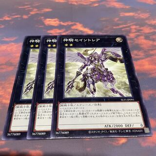 48    遊戯王　神騎セイントレア　ノーマル3枚