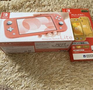 ニンテンドースイッチライト　コーラルピンク