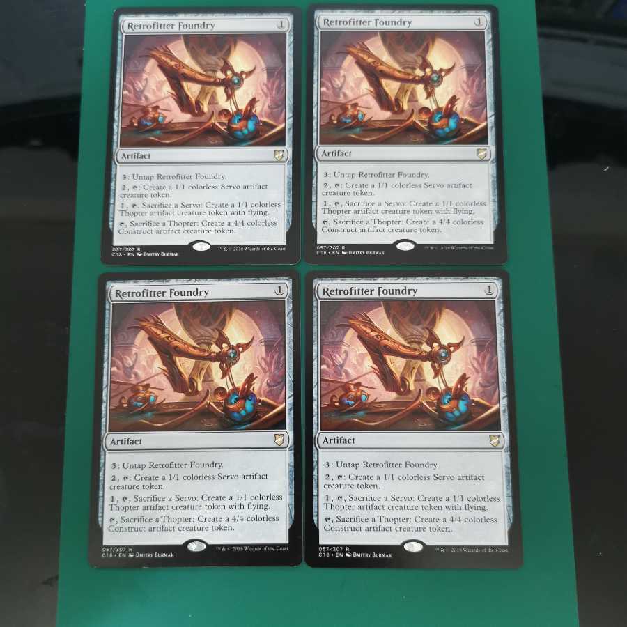 改良式鋳造所 4枚セット