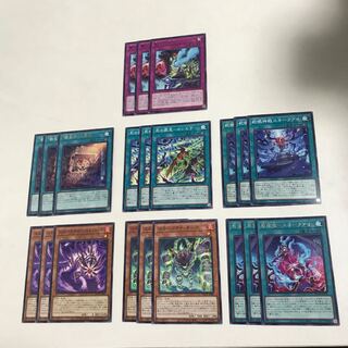 スネークアイ　罪宝　デッキパーツ　各3枚　全21枚