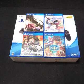 PS4本体 新古! 500GB+オマケソフト４本